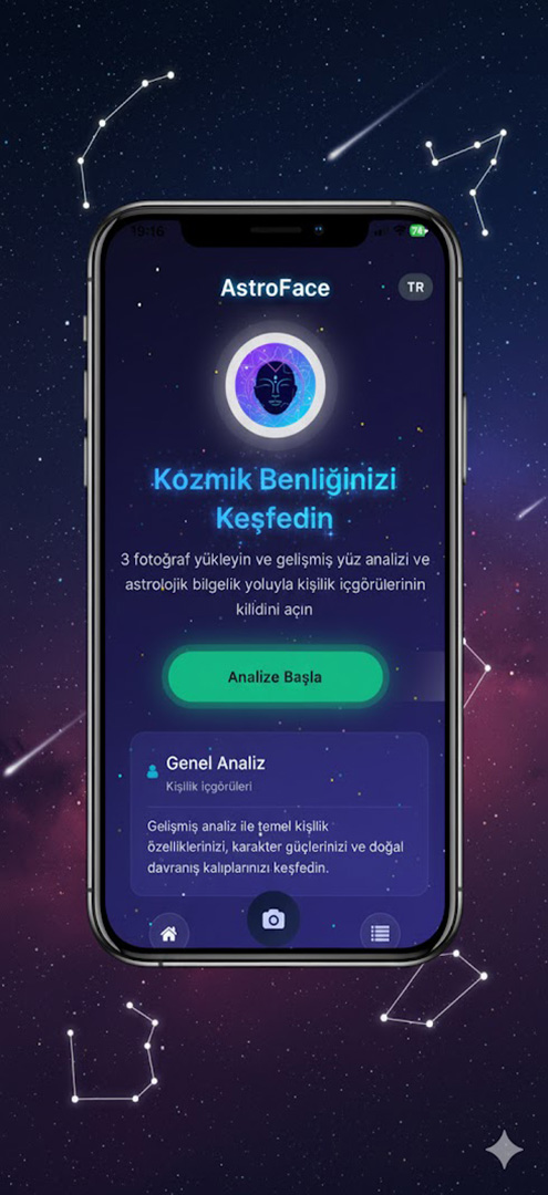 AstroFace Ana Ekran